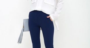 Vixen Vocation Navy Blue Trouser Pants