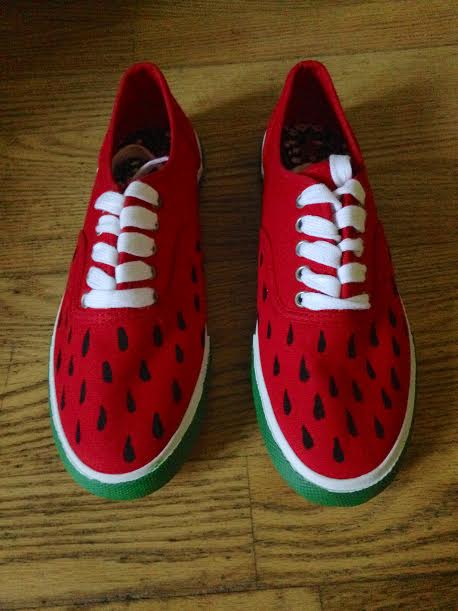 watermelon shoes | Coming Up Roses